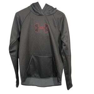 Under Armour Grey Pullover Hoodie Sweatshirt